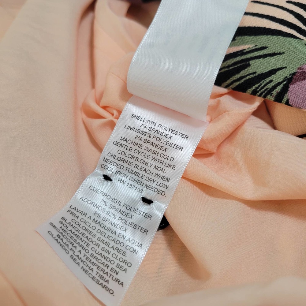 Nina Parker Trendy Plus Size Floral-Print Blazer NWT $129 Size 3X - Picture 10 of 11